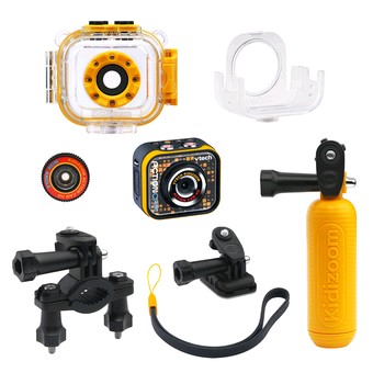 Vtech Kidizoom Action Cam Waterproof Camera for Kids Games Works w/ 2GB  Micro SD