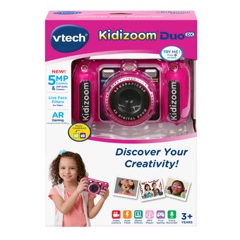 Digital Camera Toy │ KidiZoom® │ Duo DX (Pink) │ VTech®