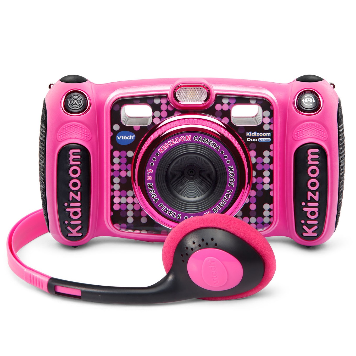 KidiZoom® DUO Deluxe Digital Camera with MP3 Player and Headphones - Pink