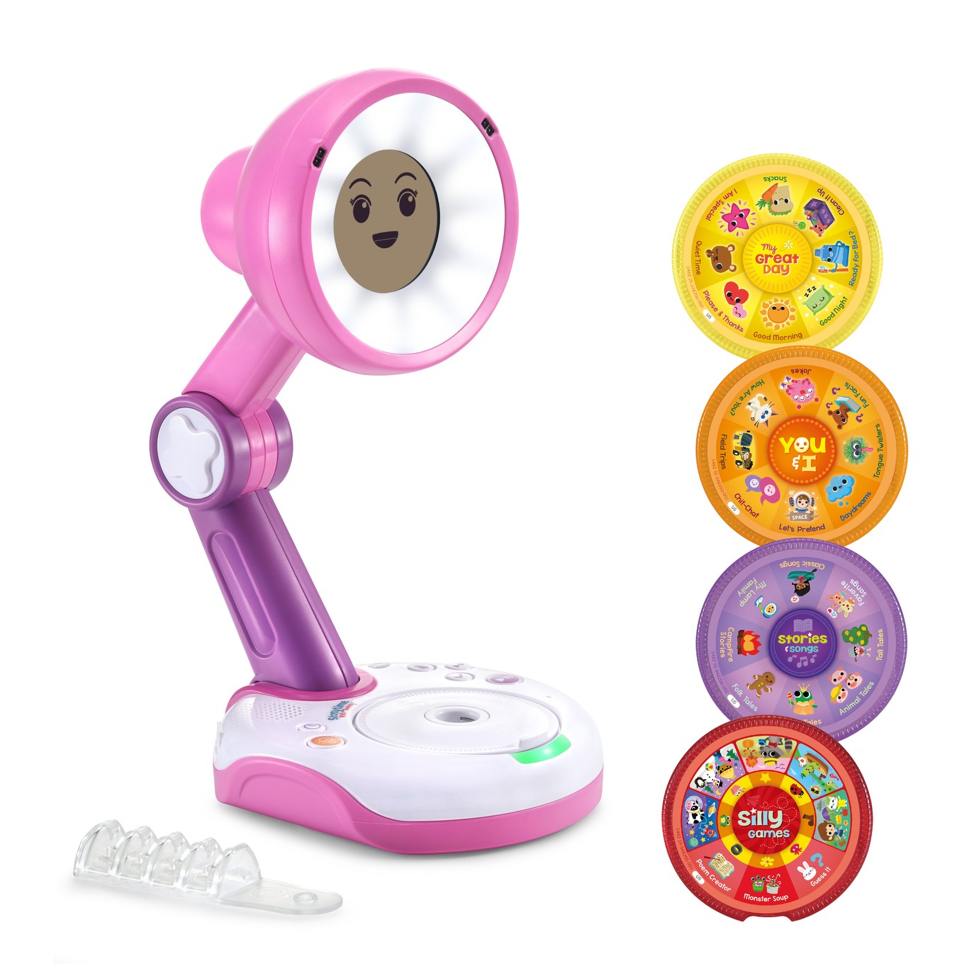 VTech - Funny sunny rose, interactive companion, stories and song