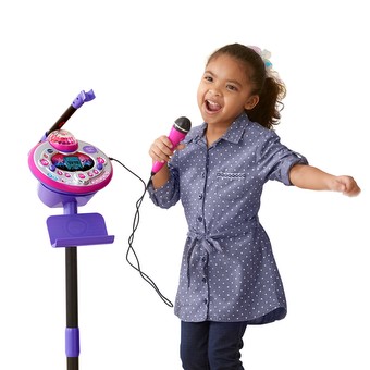 VTech Kidi Star Music Magic Microphone, Pink