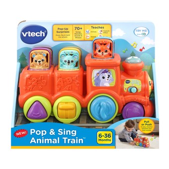 VTech® Pop & Sing Animal Train™ Toy for Babies Toddlers