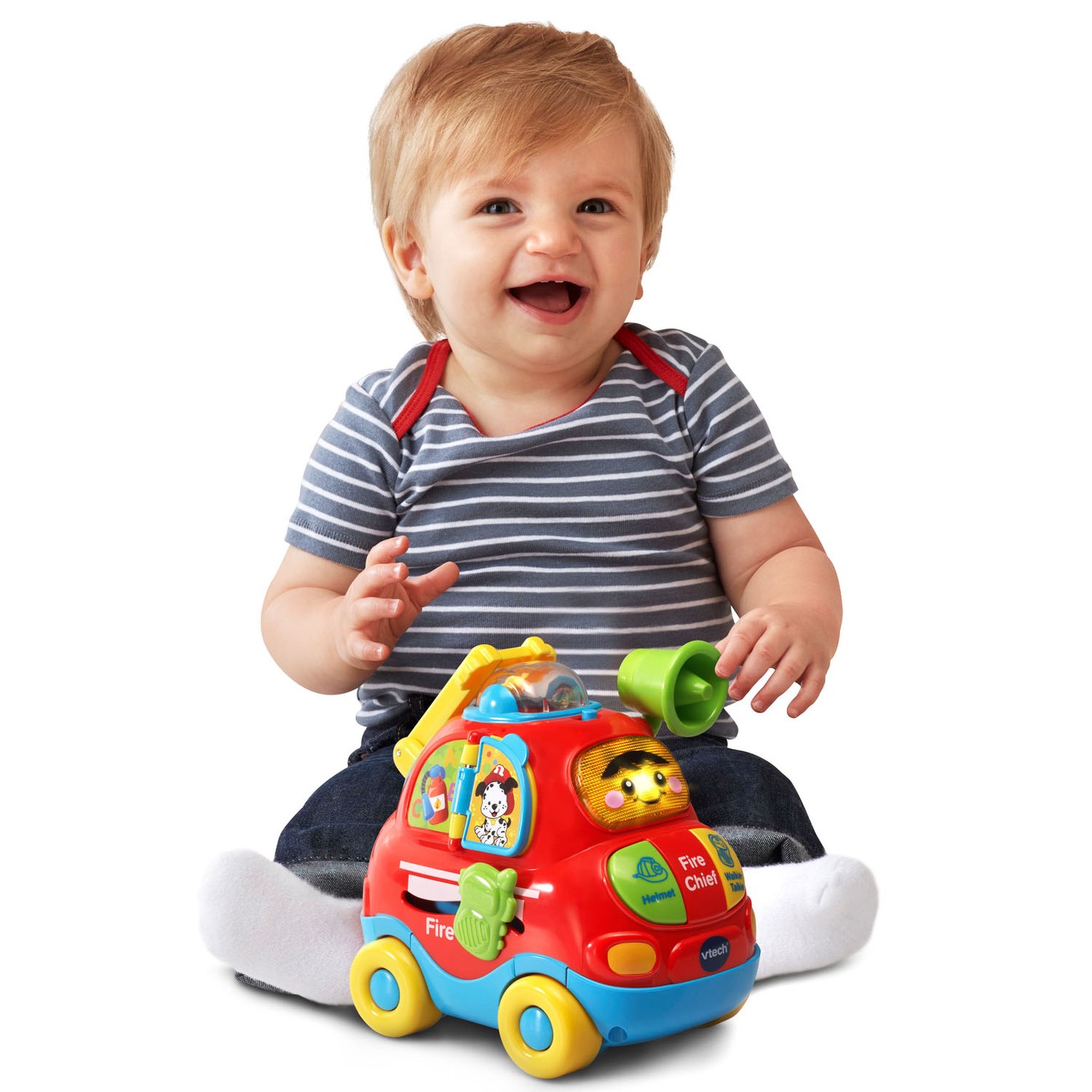 Go! Go! Smart Wheels | Push & Discover Fire Chief | VTech