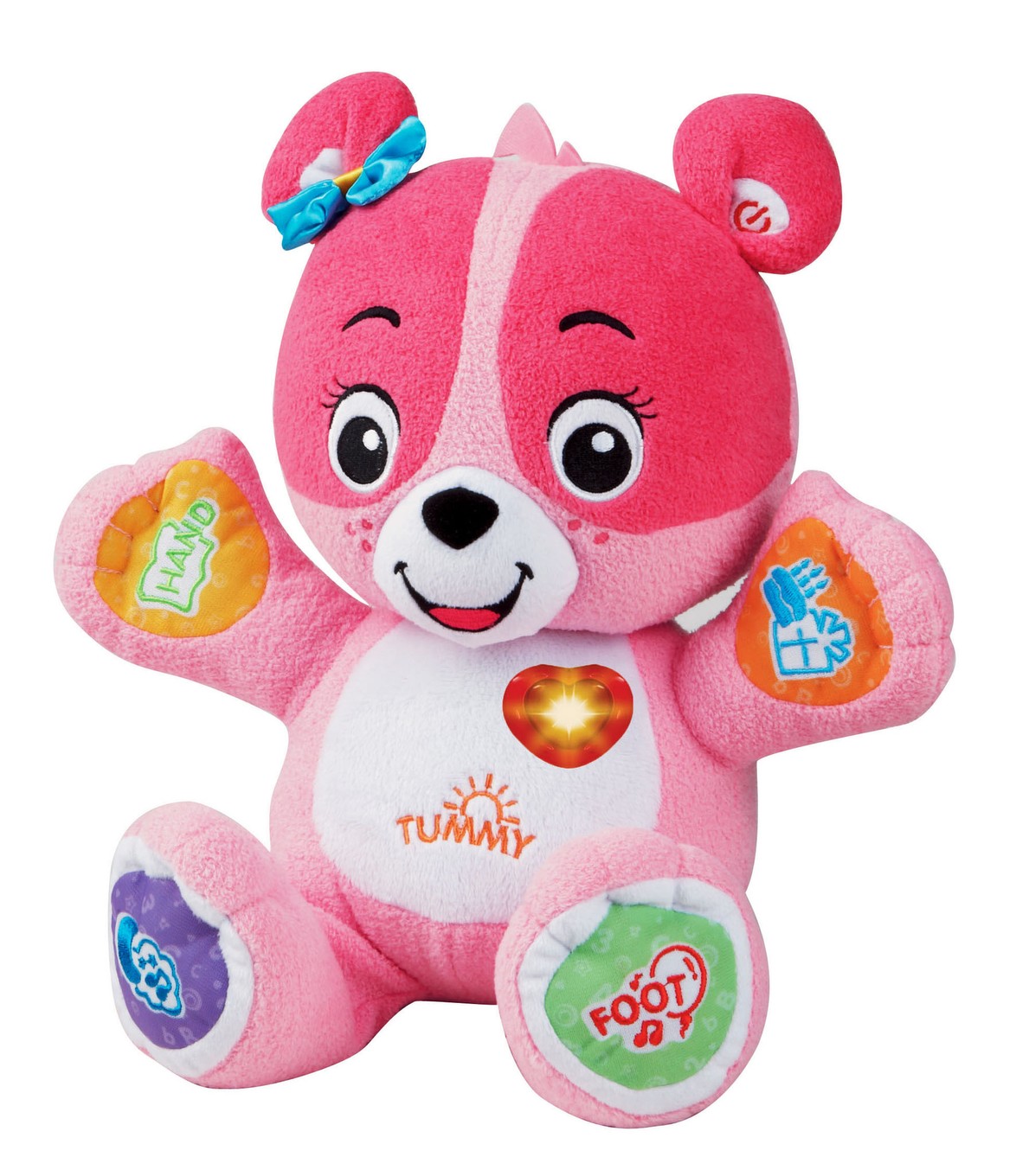 vtech pink teddy bear