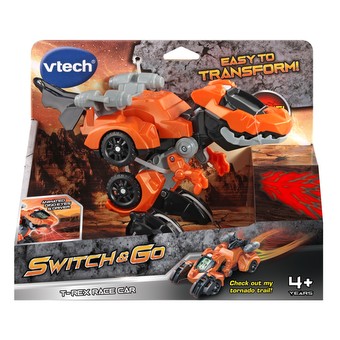 Vtech Switch and Go Dinos Ages 3+ Toy Car Dinosaur Plane Car Buggy Race Dino  Fun