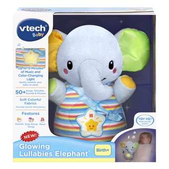 vtech glowing lullabies elephant