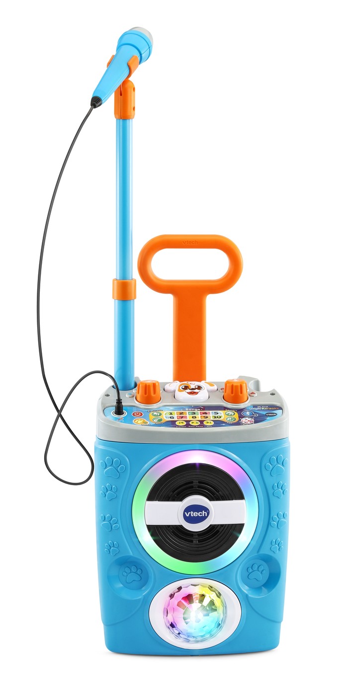 Toy Time Kids Karaoke Machine With Microphone