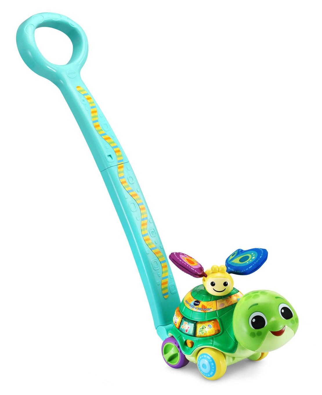 VTech® 2-in-1 Toddle & Talk Turtle™ Interactive Floor Play & Push Toy