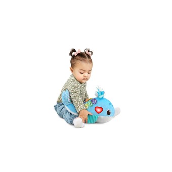 VTech® Snuggle & Discover Baby Whale™ Soft Musical Baby Toy, Blue 