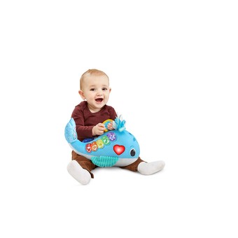 VTech® Snuggle & Discover Baby Whale™ Soft Musical Baby Toy, Blue
