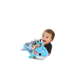 VTech® Snuggle & Discover Baby Whale™ Soft Musical Baby Toy, Blue 