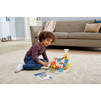 Vtech Marble Rush Beginner Set S200 Interactive Marble Circuit Silver