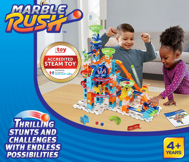 I highly recommend the vtech marble rush for our kiddos. My son
