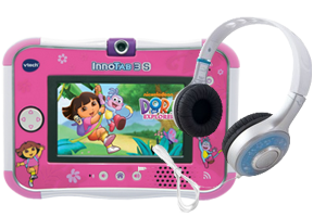 InnoTab 3S Dora the Explorer Special Edition + Free VTech Headphones